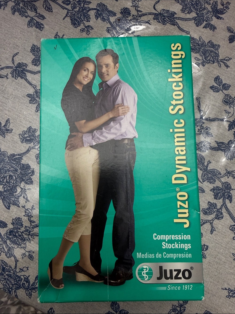 Juzo Dynamic Stocking 30-40 Thigh FF Sillcone Model 3512 Size ll Beige